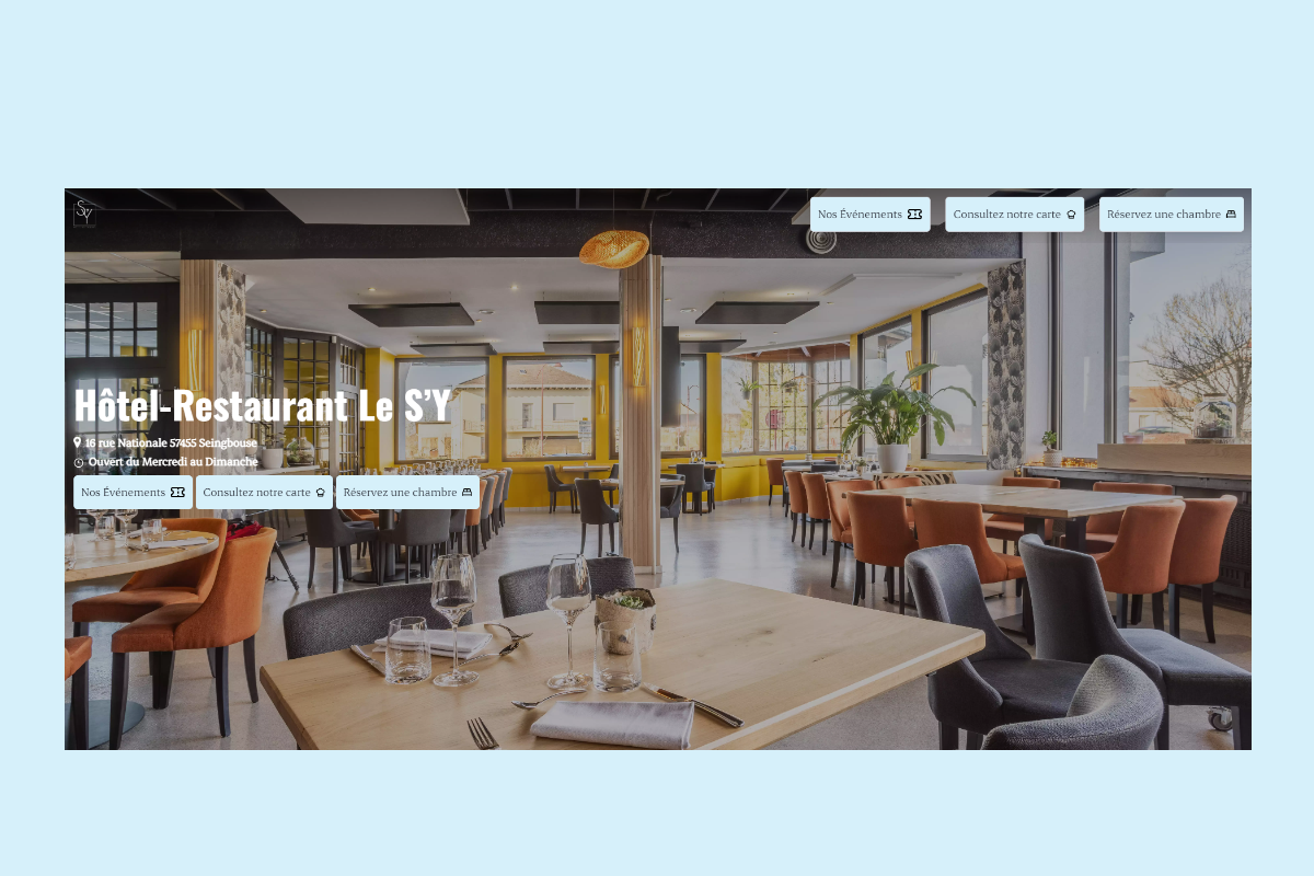 Hôtel-Restaurant Le S’Y